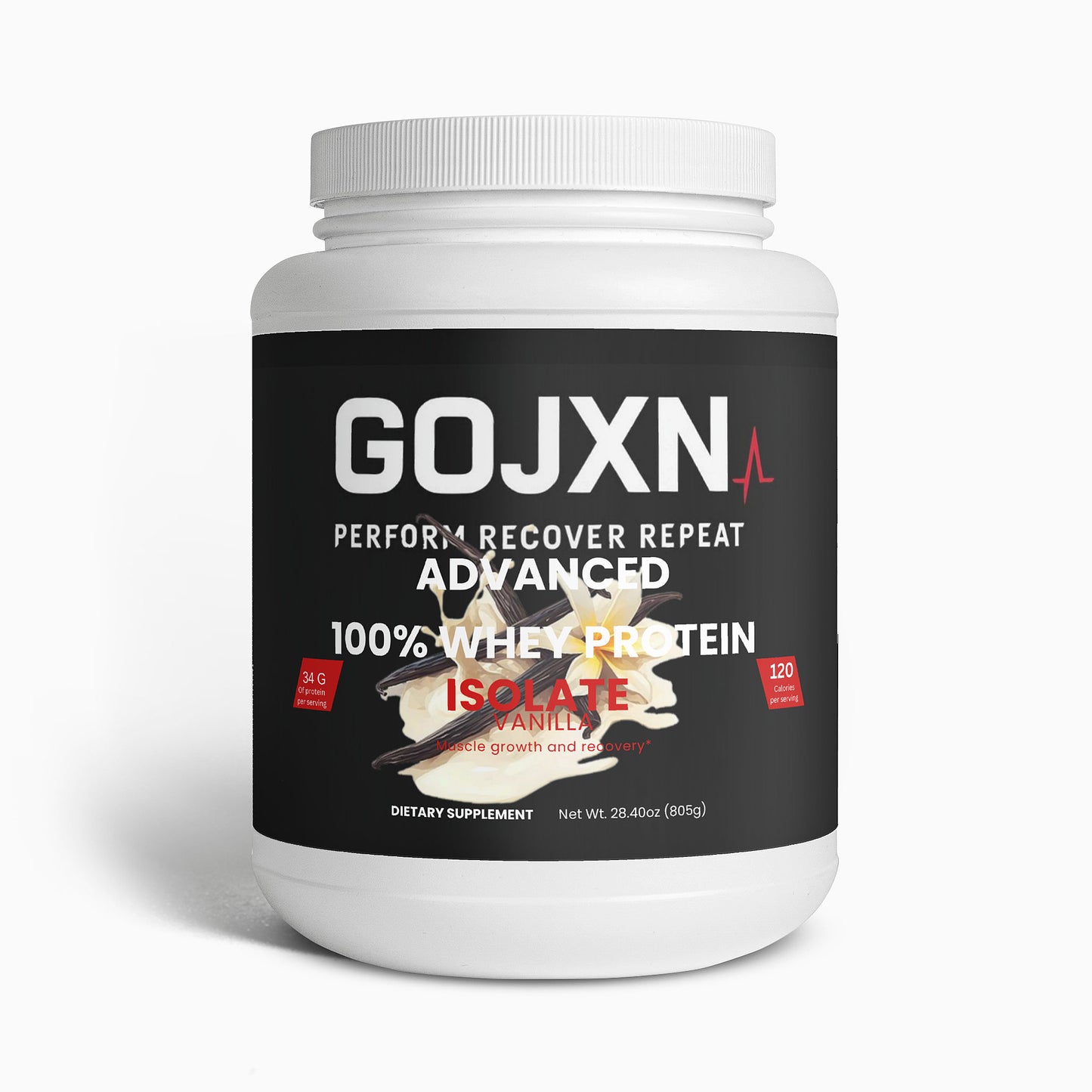 Advanced 100% Whey Protein Isolate (Vanilla)